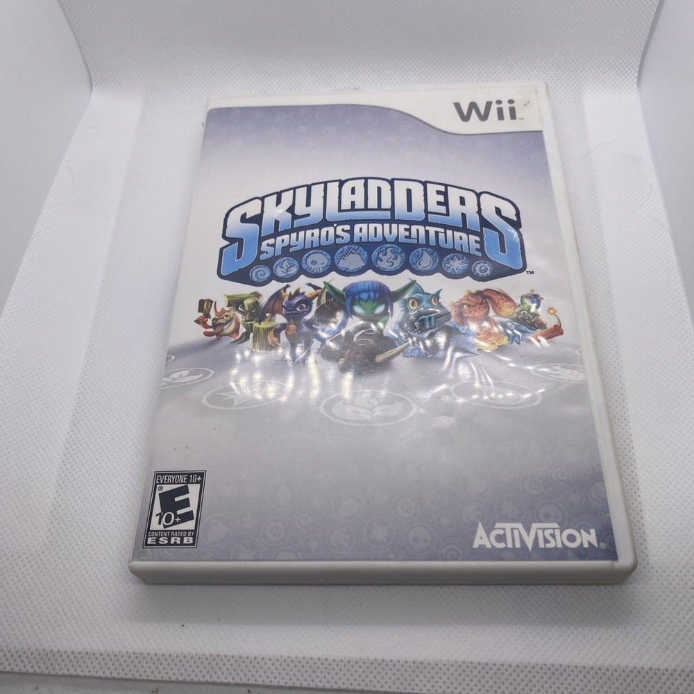 Skylanders Spyro's Adventure Nintendo Wii Activision 2011 Action Adventure Game